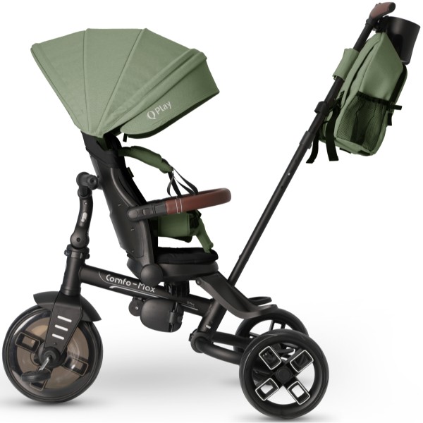 Фото - Трёхколёсный велосипед Qplay Comfo Max Green (T70 ComfoMaxGreen)